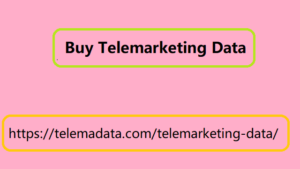Buy Telemarketing Data