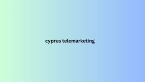 cyprus telemarketing