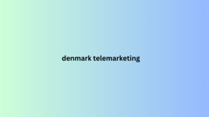 denmark telemarketing